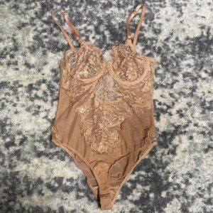 Meshki nude lace bodysuit